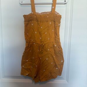 Cat & Jack Mustard Girls 3T Romper - 2